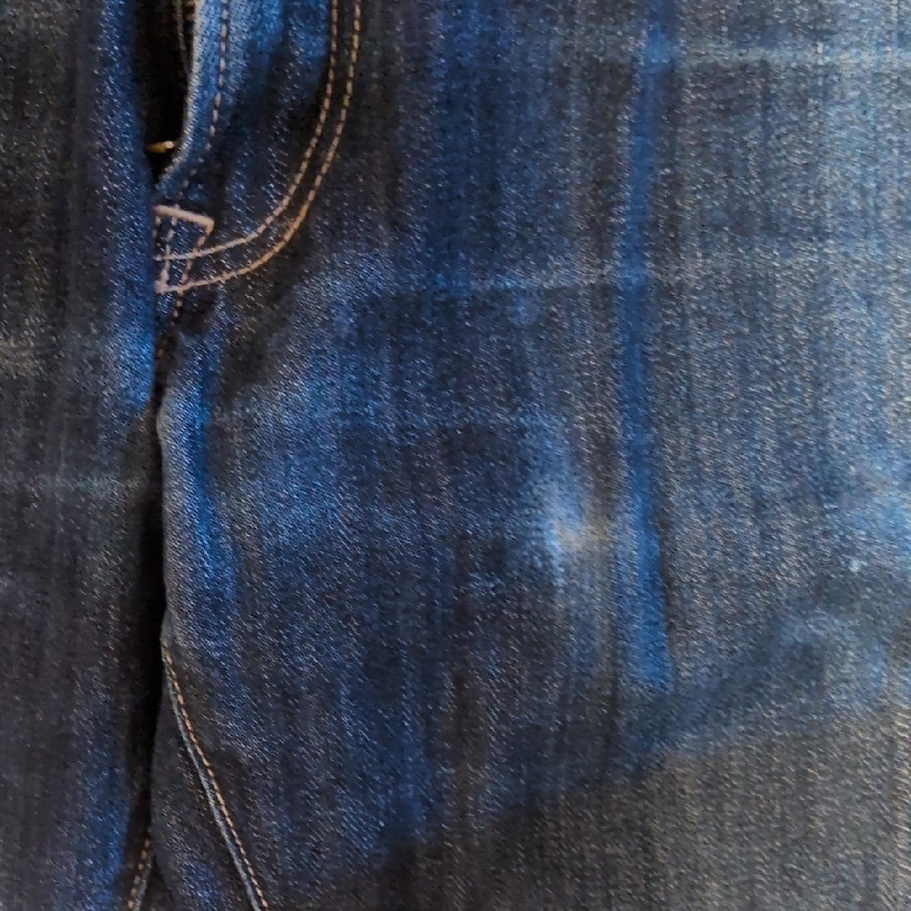 Uniqlo Men's Dark Blue Straight Jeans - Picture 4 of 7
